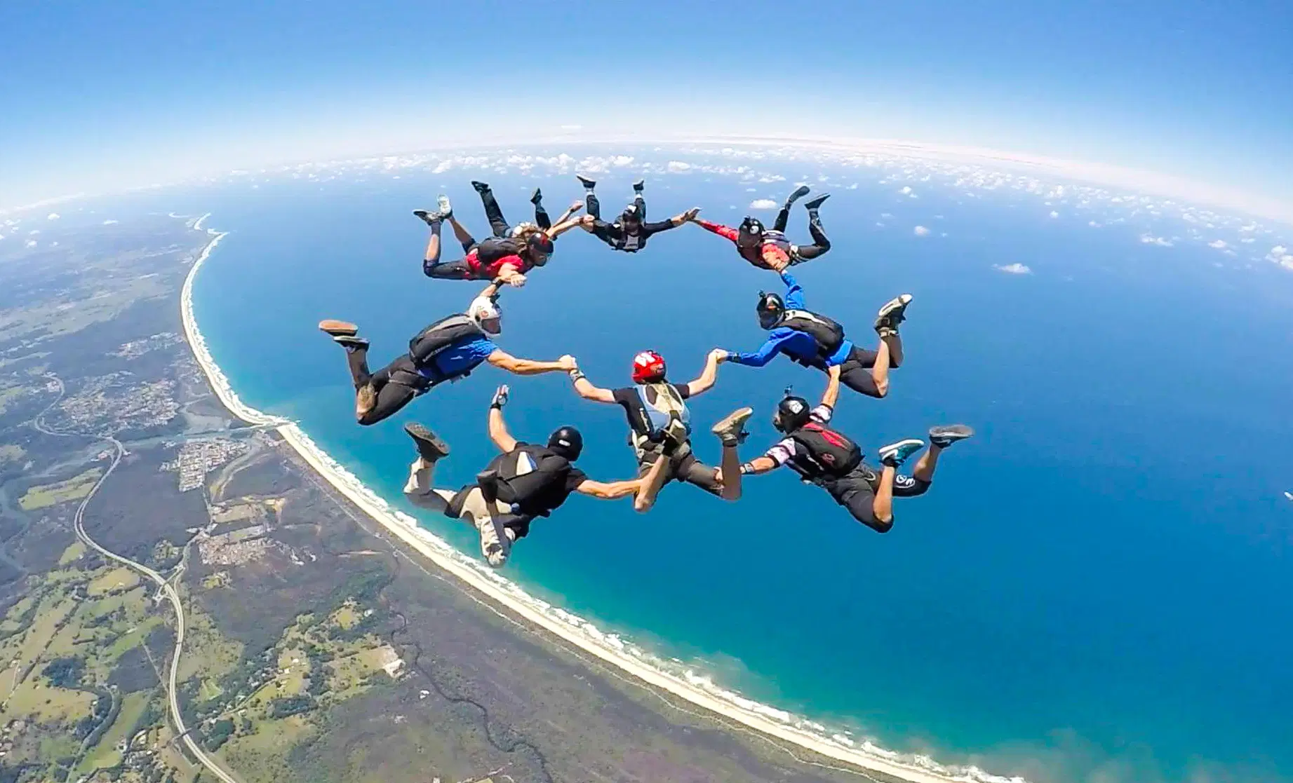 Skydiving